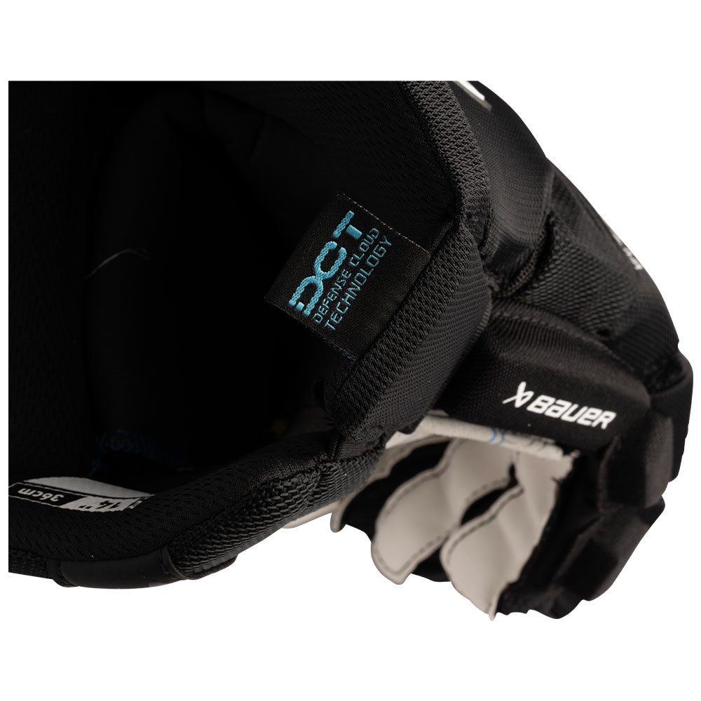 BAUER VAPOR FLYLITE JUNIOR HOCKEY GLOVES