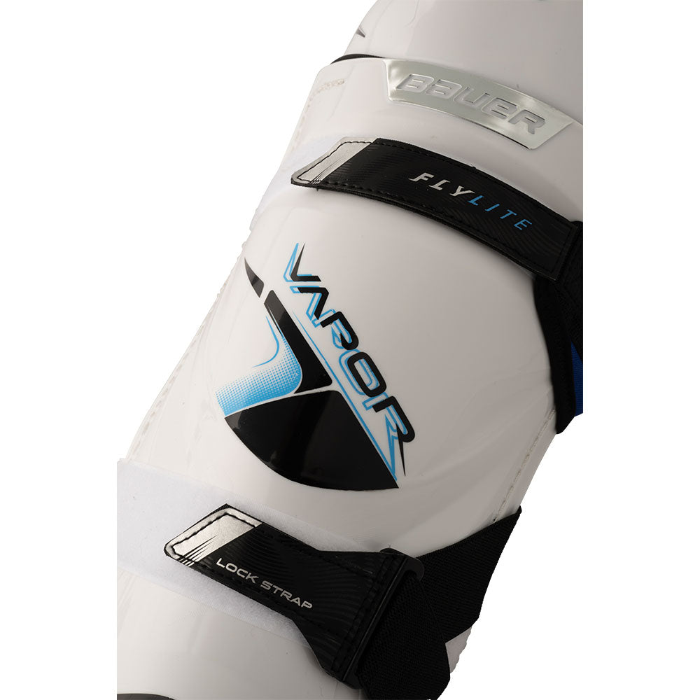 BAUER VAPOR FLYLITE INTERMEDIATE HOCKEY SHIN PADS