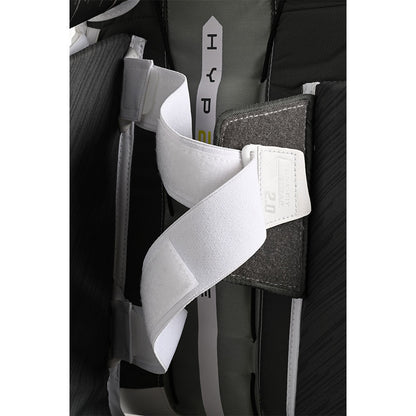 BAUER VAPOR HYPERLITE 2 SENIOR WHITE GOALIE PADS