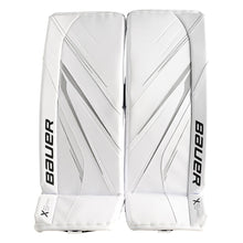 BAUER VAPOR X5 PRO SENIOR WHITE GOALIE PADS