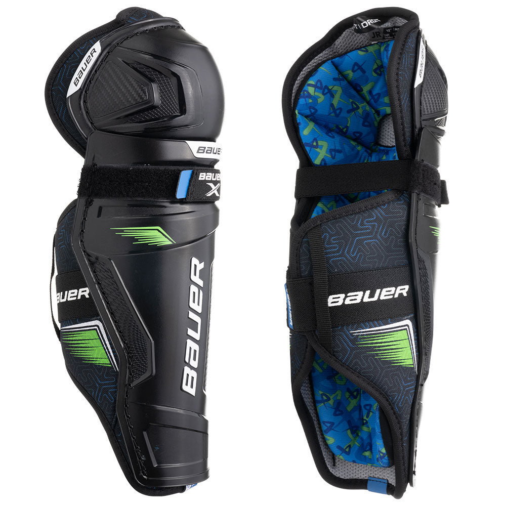 BAUER X GEN II JUNIOR HOCKEY SHIN PADS