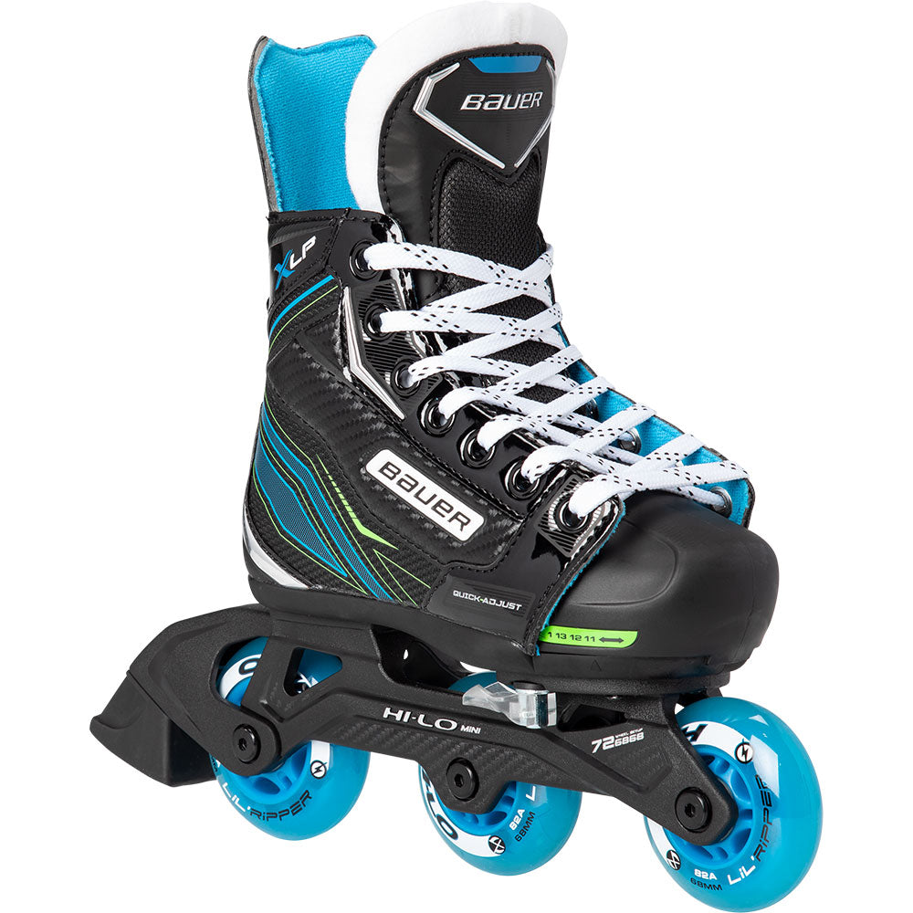 BAUER XLP ADJUSTABLE YOUTH ROLLER SKATES