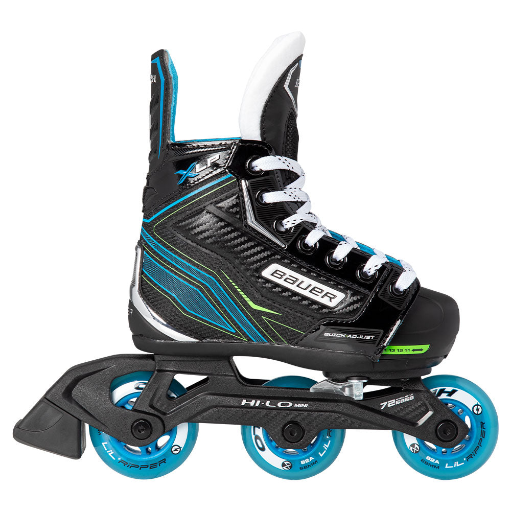 BAUER XLP ADJUSTABLE YOUTH ROLLER SKATES