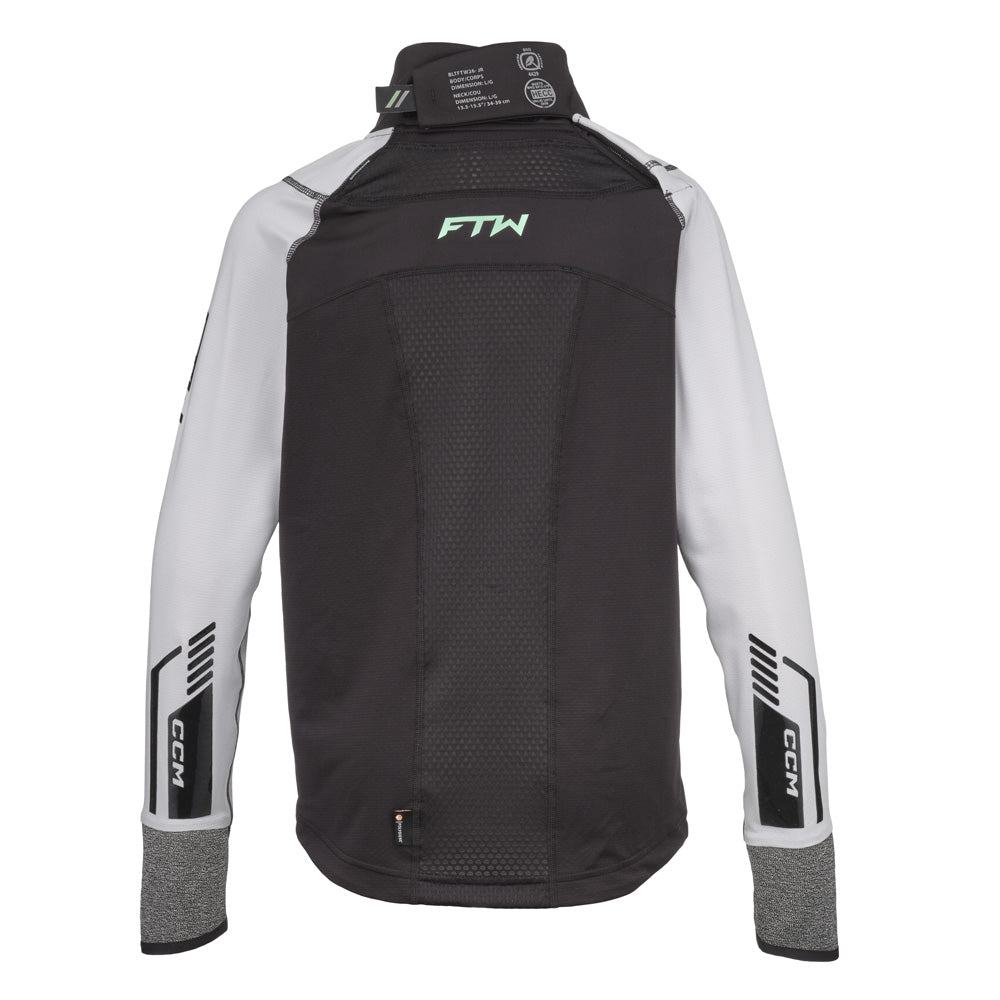 CCM FTW Cut Protection Junior Girl's Long Sleeve Baselayer Shirt
