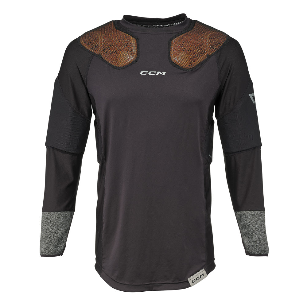CCM Goalie Cut Protective Senior Baselayer Long Sleeve Shirt