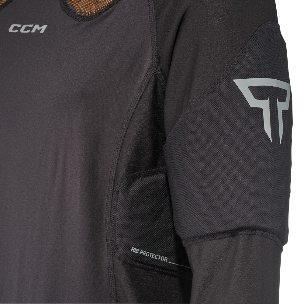 CCM Goalie Cut Protective Senior Baselayer Long Sleeve Shirt