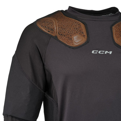 CCM Goalie Cut Protective Senior Baselayer Long Sleeve Shirt