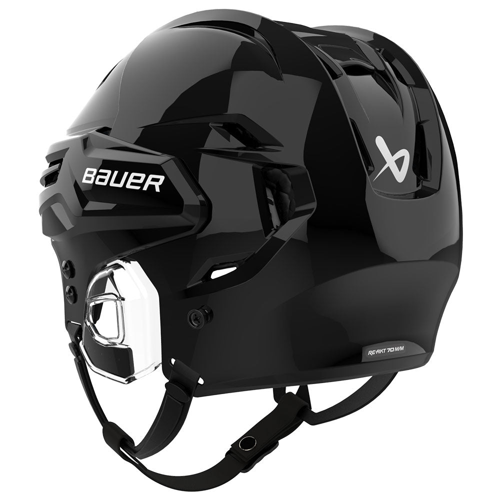 bauer helmet motorcycle RE-AKT 90 Ice Hockey Combo Helmet, Small, Black The BAUER RE Bauer Re-Akt 90 Hockey Helmet