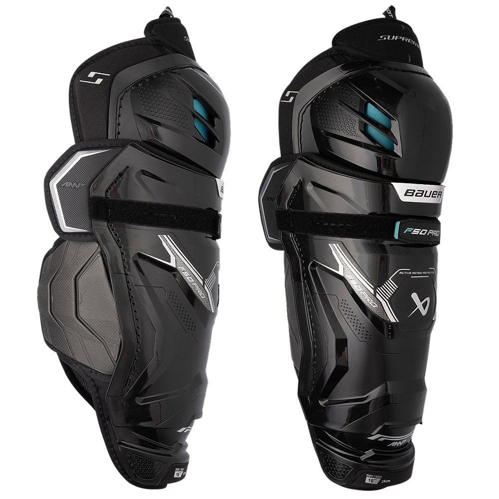 Bauer Supreme F50 Pro Junior Hockey Shin Pads