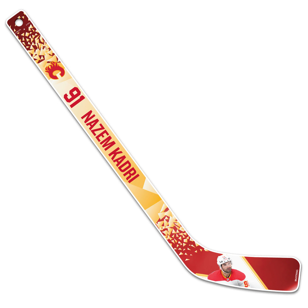 CALGARY FLAMES NAZEM KADRI MINI STICK