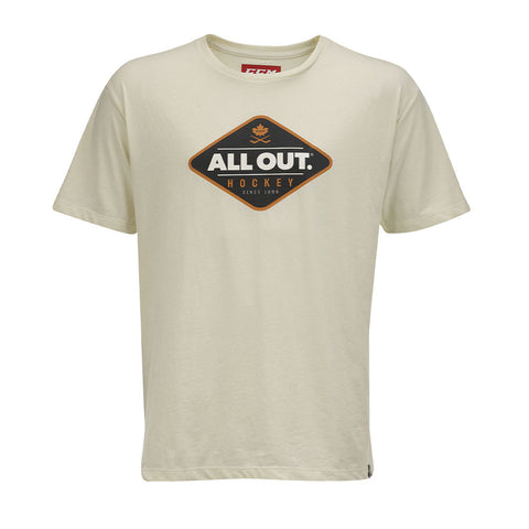 Montreal Maroons CCM Heritage Logo Distressed Premium Tri-Blend T-Shirt