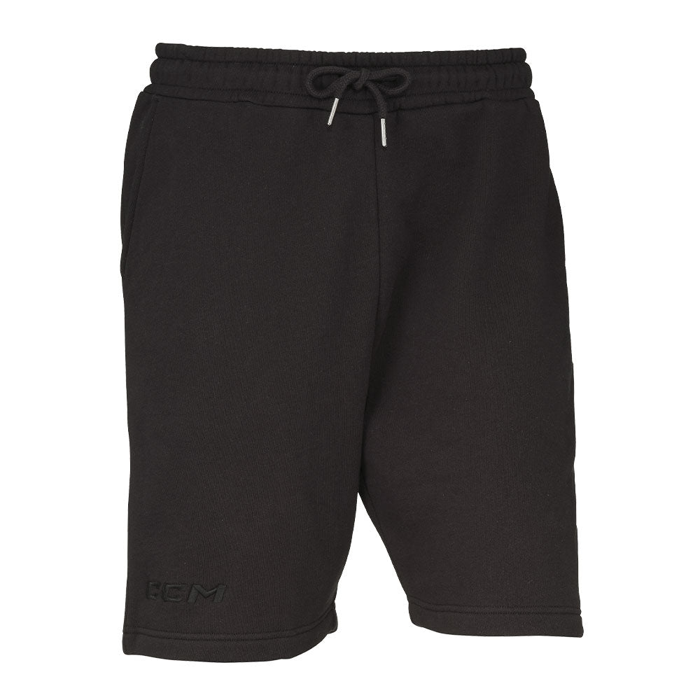 CCM ADULT CORE BLACK FLEECE SHORTS