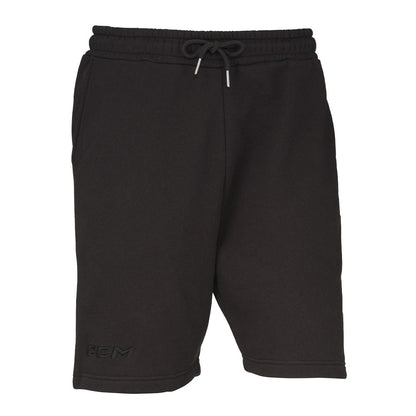 CCM ADULT CORE BLACK FLEECE SHORTS