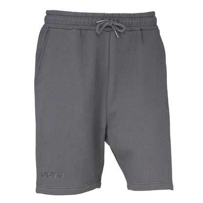 CCM ADULT CORE GREY FLEECE SHORTS
