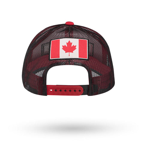 CCM ADULT TEAM CANADA MESHBACK TRUCK 2TONE HAT