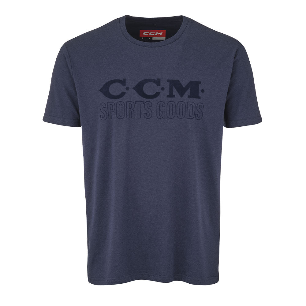 CCM HOLIDAY ADULT NAVY T SHIRT