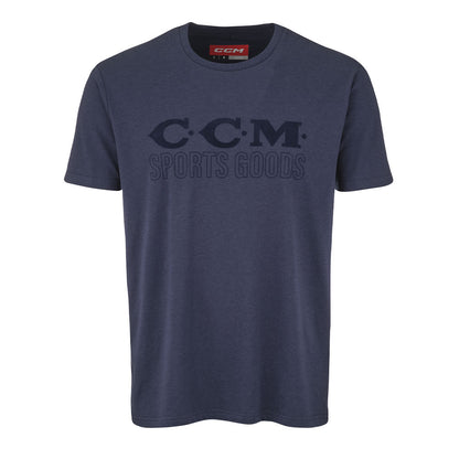 CCM HOLIDAY ADULT NAVY T SHIRT