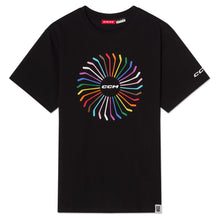CCM PRIDE ADULT BLACK T SHIRT