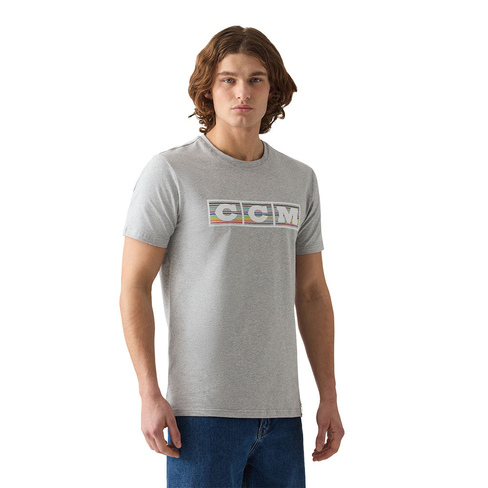 CCM PRIDE ADULT GREY T SHIRT