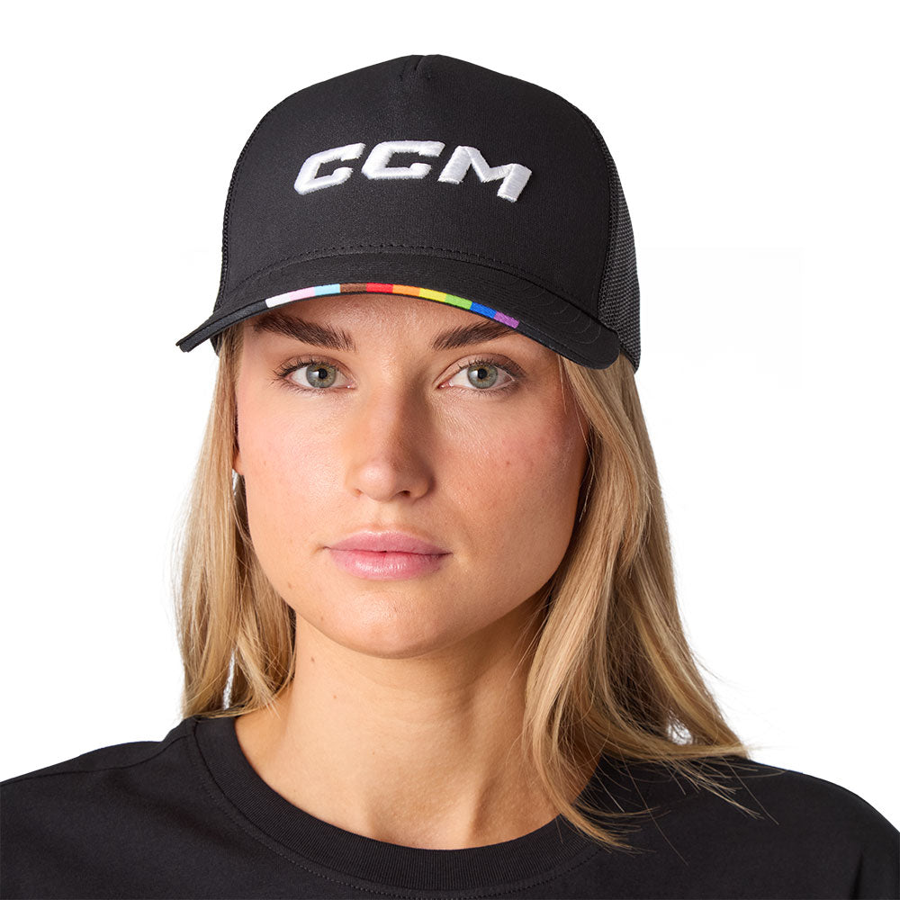 CCM PRIDE ADULT MESHBACK TRUCKER HAT