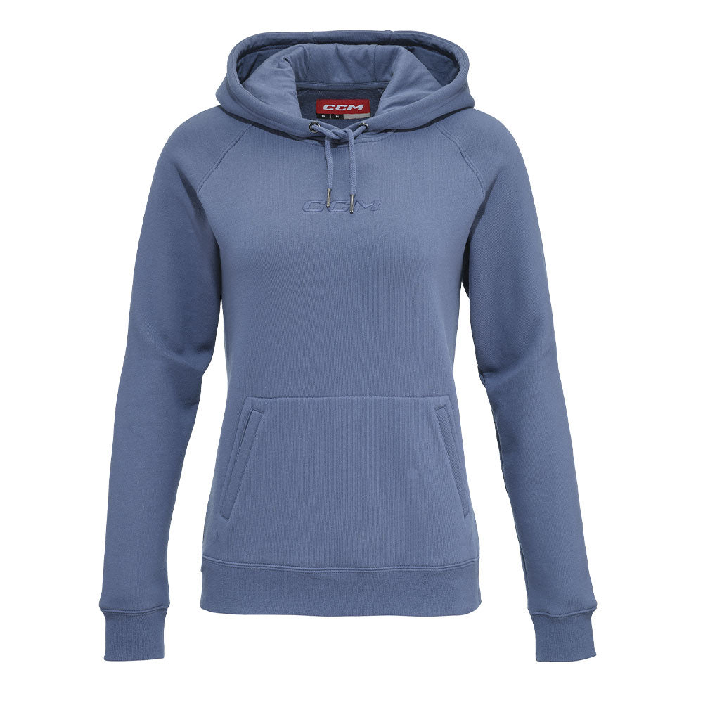 CCM WOMEN'S CORE BLUE PULLOVER HOODIE