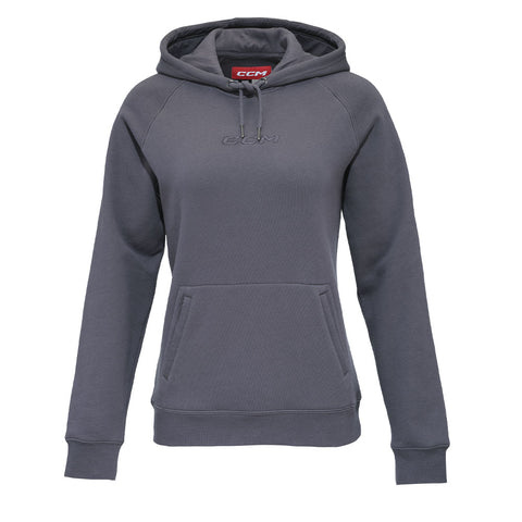 CCM WOMEN'S CORE GREY PULLOVER HOODIE