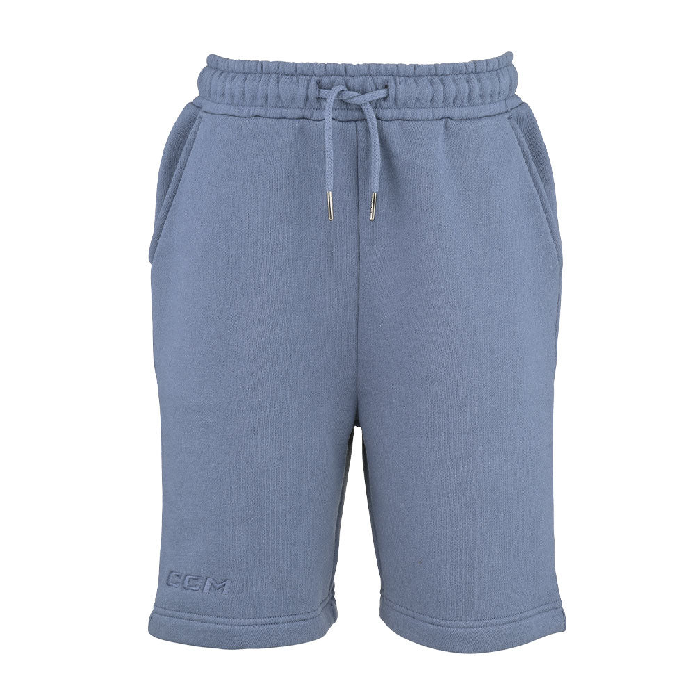 CCM YOUTH CORE BLUE FLEECE SHORTS
