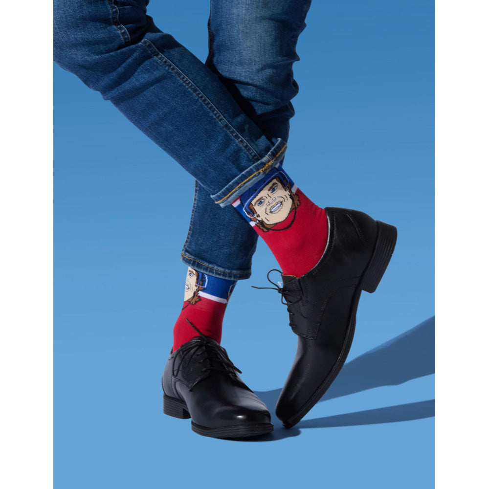 MAJOR LEAGUE SOCKS MONTREAL CANADIENS COLE CAUFIELD SOCKS