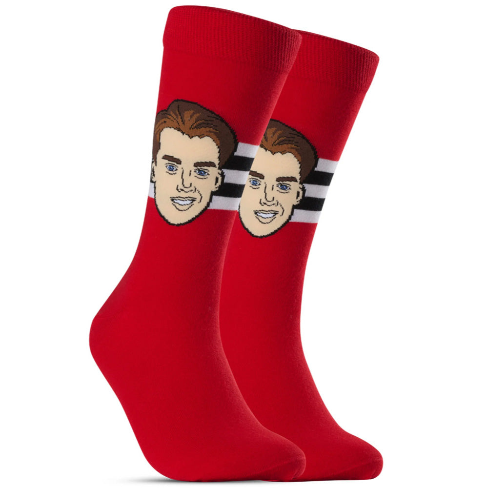 MAJOR LEAGUE SOCKS CHICAGO BLACKHAWKS CONNOR BEDARD SOCKS