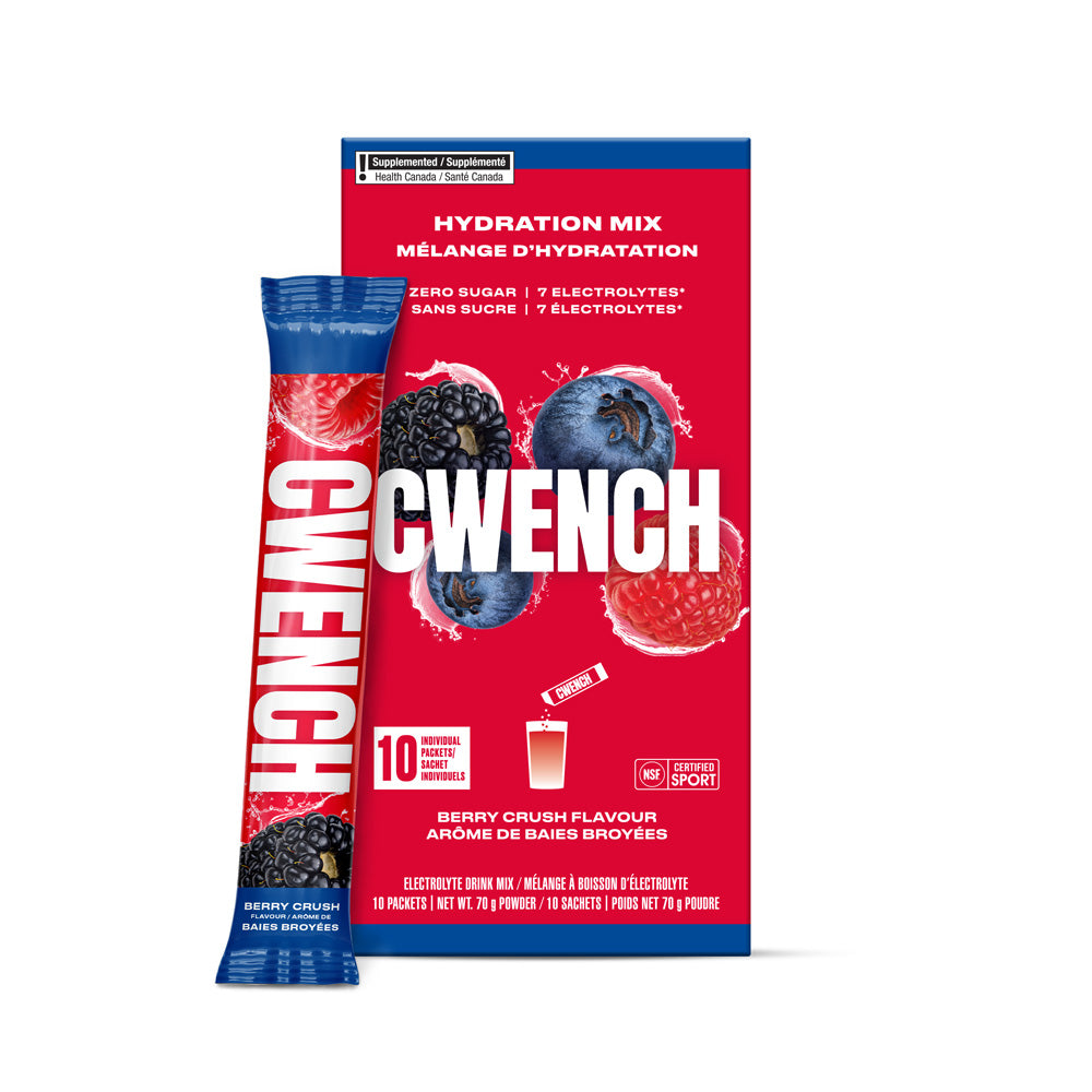 CWENCH HYDRATION BERRY CRUSH - 10 COUNT BOX