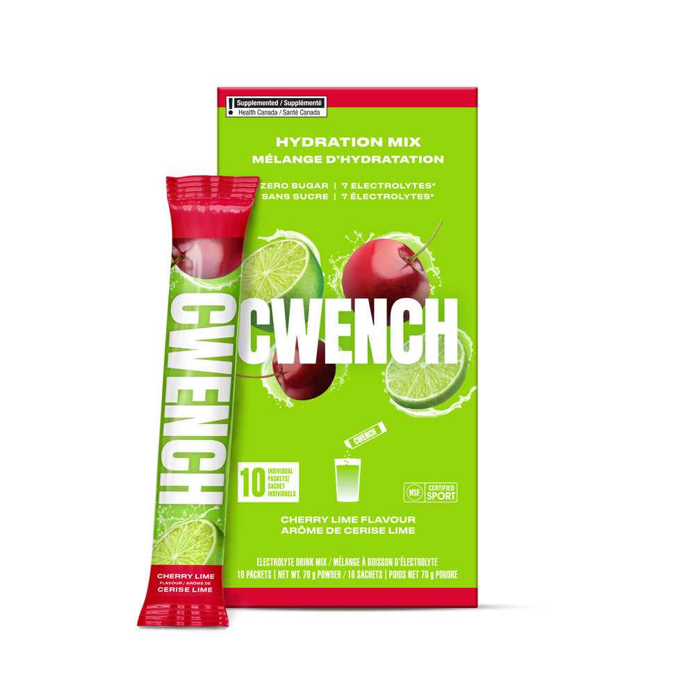 CWENCH HYDRATION CHERRY LIME - 10 COUNT BOX