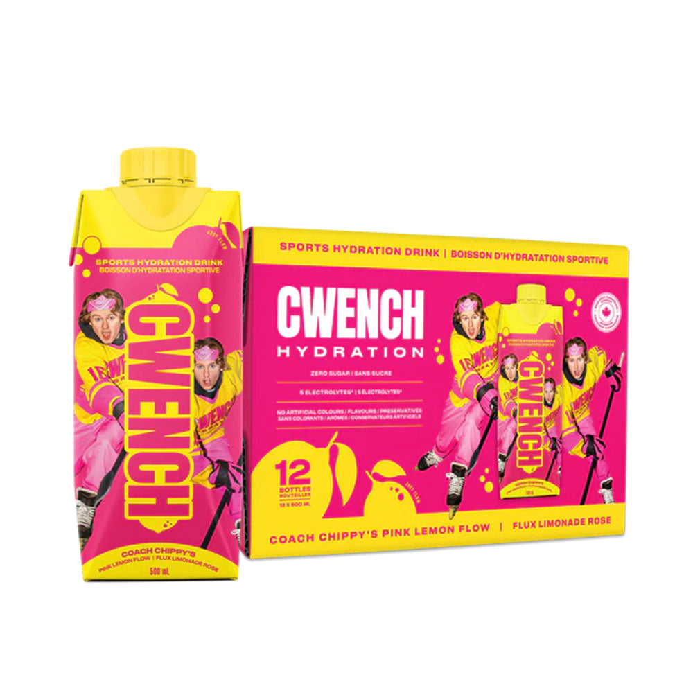 Cwench Pink Lemon Flow Ready To Drink - 12 Pack