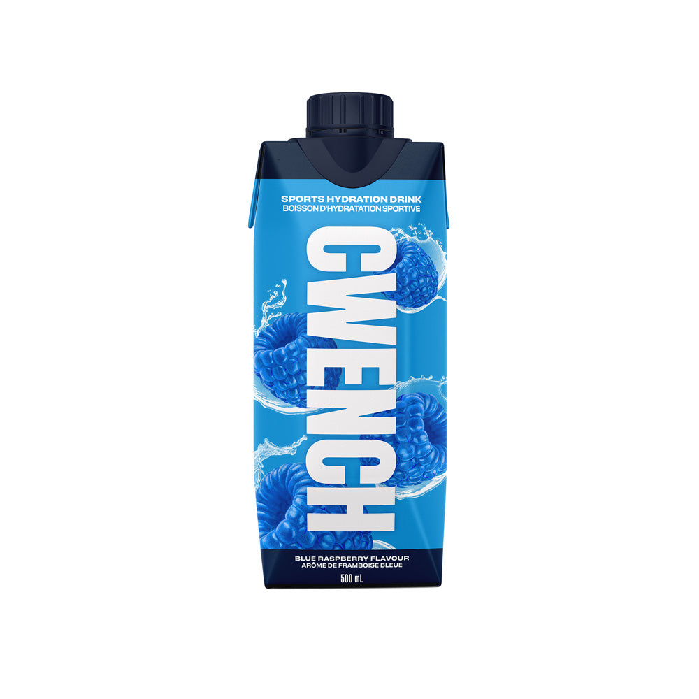 CWENCH ISOTONIC BLUE RASPBERRY READY TO DRINK - 12 PACK