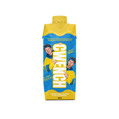 CWENCH ISOTONIC TROPICAL FLOW READY TO DRINK - 12 PACK