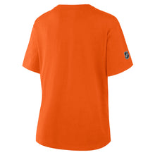 Fanatics Edmonton Oilers Authentic Pro Primary Women's Orange T Shirt