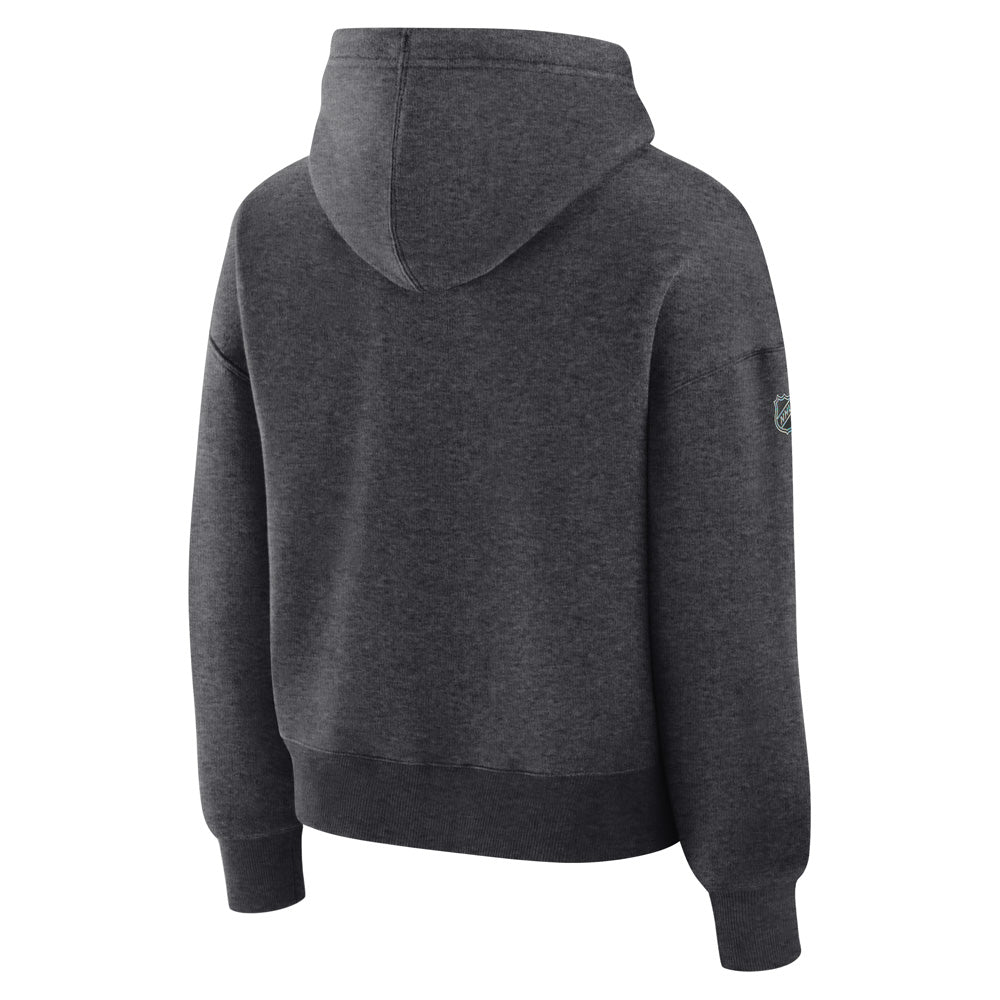 Women's Edmonton Oilers Primary Cotton Fleece Pullover Hoodie