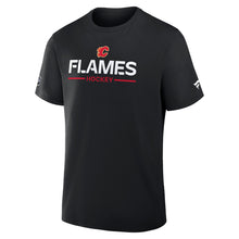 Calgary Flames Primary Cotton Short Sleeve T-Shirt Black