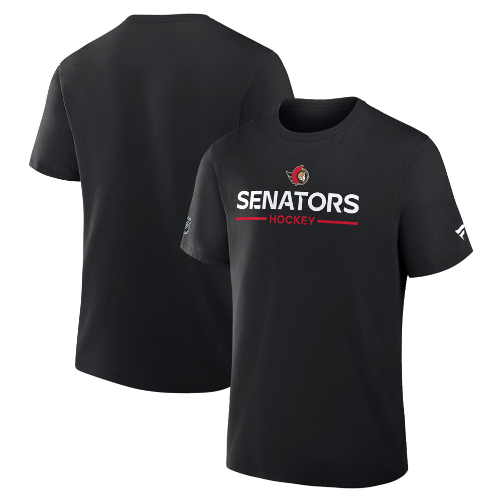 Ottawa Senators Primary Cotton Short Sleeve T-Shirt