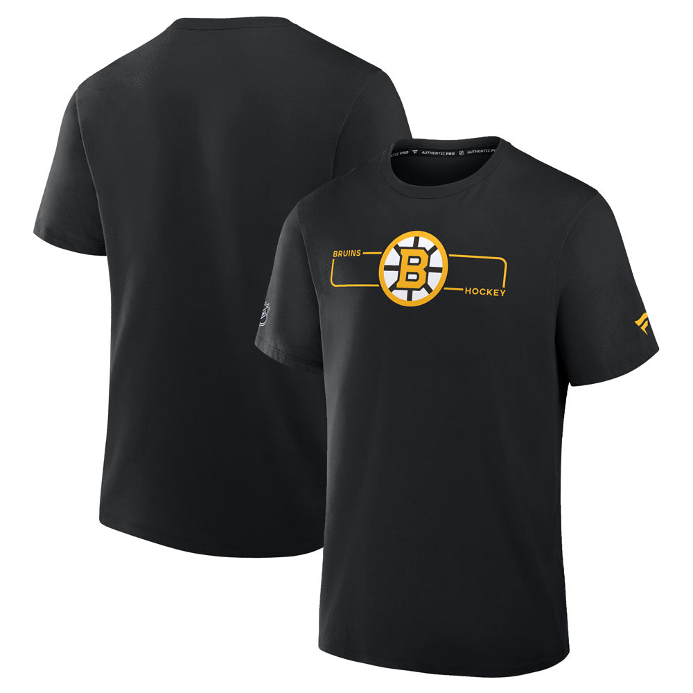 Fanatics Boston Bruins Authentic Pro Primary Men's Black T Shirt