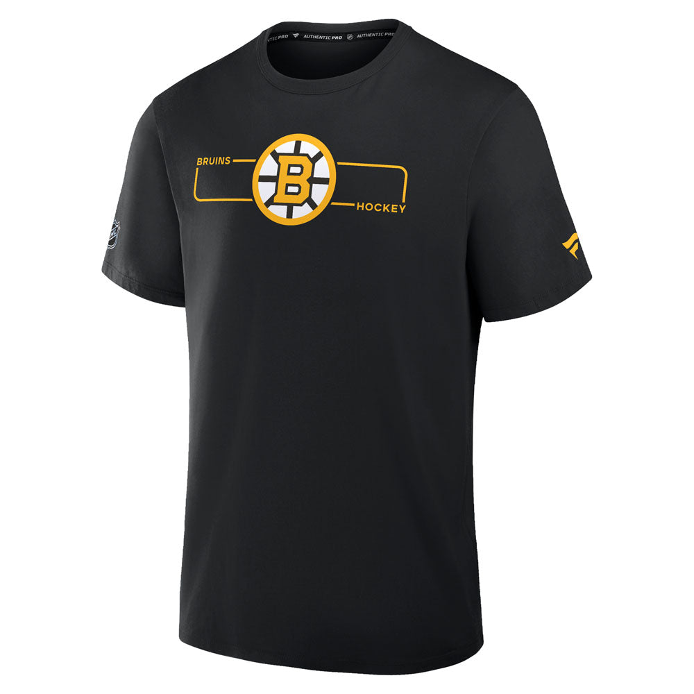 Fanatics Boston Bruins Authentic Pro Primary Men's Black T Shirt