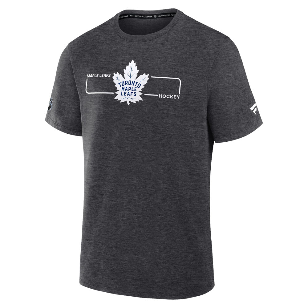 Fanatics Toronto Maple Leafs Authentic Pro Primary Men's Grey T Shirt