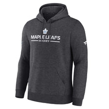 Fanatics Toronto Maple Leafs Authentic Pro Primary Grey Fleece Pullover Hoodie