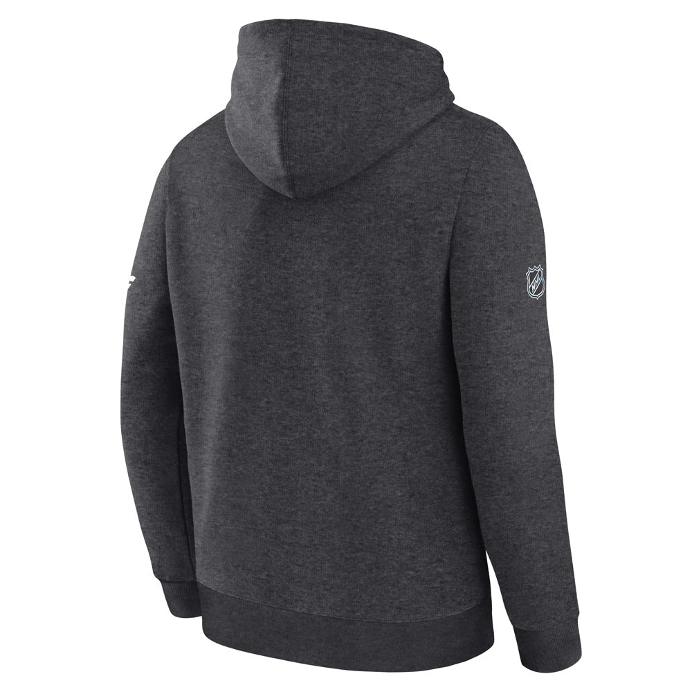 Fanatics Toronto Maple Leafs Authentic Pro Primary Grey Fleece Pullover Hoodie