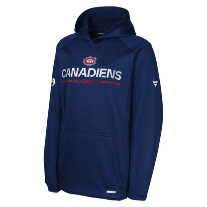 Outerstuff Montreal Canadiens Authentic Pro Rink Children's Navy Hoodie