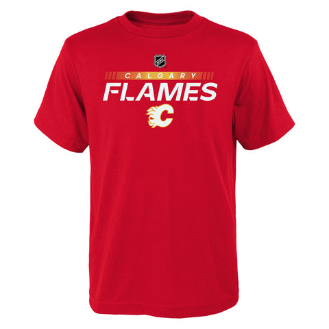 CALGARY FLAMES AUTHENTIC PRO PRIME YOUTH T SHIRT