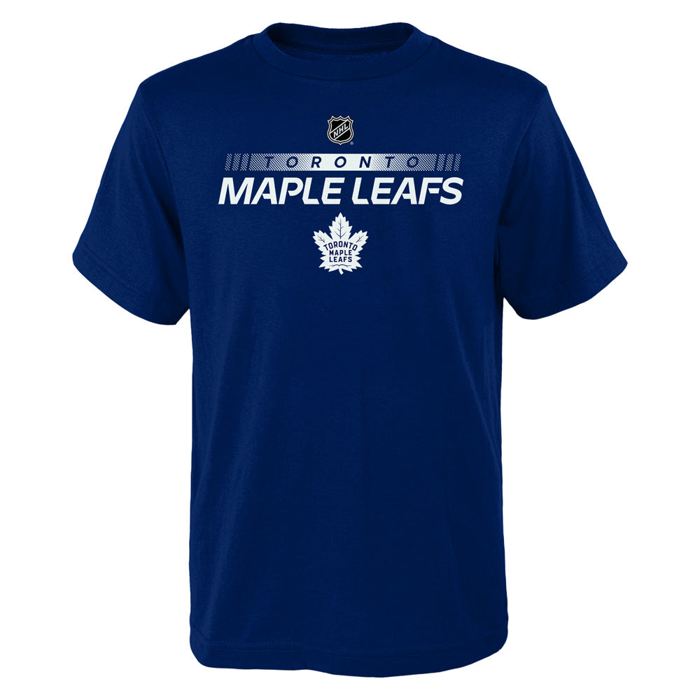 Outerstuff Toronto Maple Leafs Authentic Pro Prime Youth Blue T Shirt