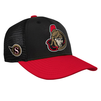 OTTAWA SENATORS YOUTH STRUCTURED ADJUSTABLE HAT
