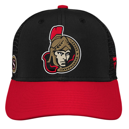 OTTAWA SENATORS YOUTH STRUCTURED ADJUSTABLE HAT