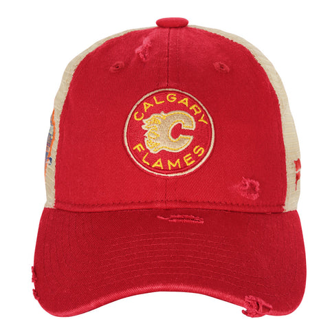 CALGARY FLAMES AUTHENTIC PRO NHL HERITAGE CLASSIC YOUTH HAT