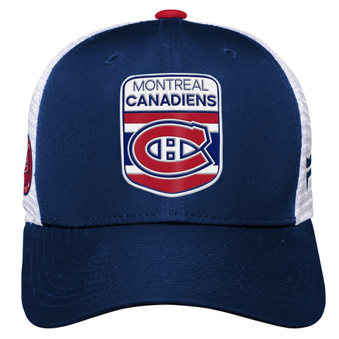 MONTREAL CANADIENS YOUTH TRUCKER DRAFT HAT